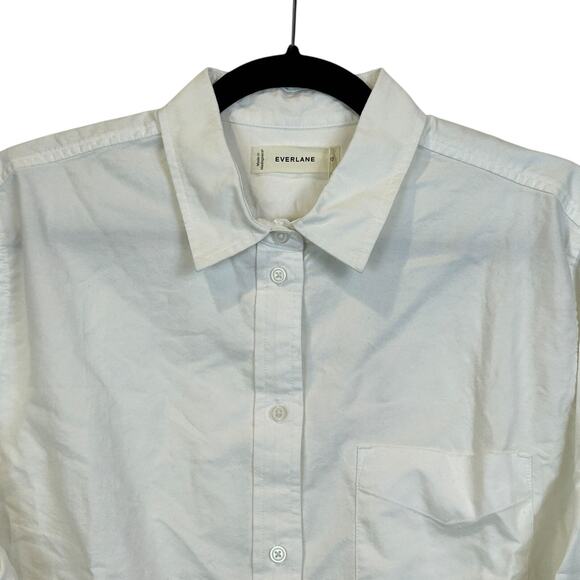 Everlane White Button-Up Blouse - Picture 5 of 11